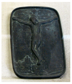 Fumi-e with the Crucifixion