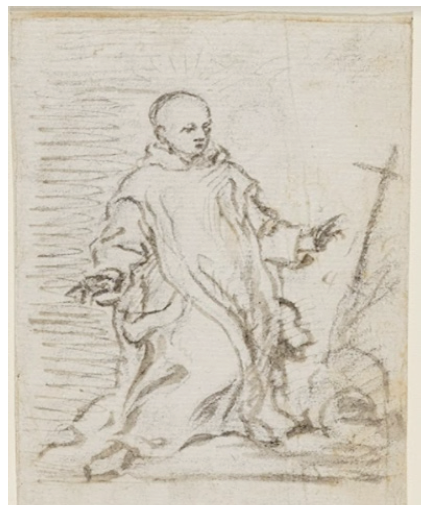 Pedro Duque Cornejo, San Bruno de Colonia, c. 1741. Hanover, The Hood Museum of Art