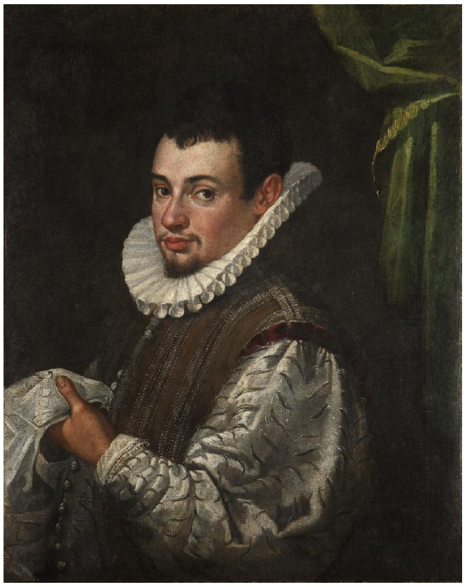Bartolom� Gonz�lez, Retrato de un bordador, Museo L�zaro Galdiano, Madrid. 1608-1627