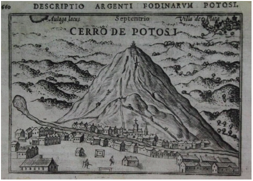 Descriptio argenti fodinarum Potosi, Peter Kaerius.