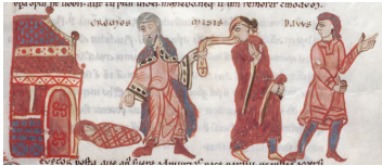 Terencio de Tours, fol. 10r. © Bibliothèque municipale de Tours (Ms. 0924)
						