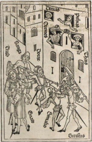 Ulm: Dinckmut, 1496, fol. k4v. © Universitäts-und Landesbibliothek Darmstadt (Inc III 10) 
						