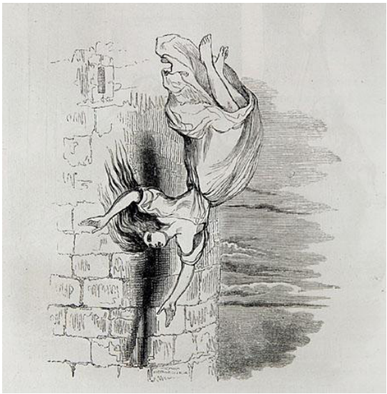 Lʼingénieux hidalgo Don Quichotte de la Manche, Paris, J. J. Dubochet et C., 1836-1837, vol. I, p. 206