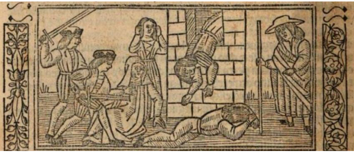 Asesinato de Celestina y salto de Pármeno (Burgos, 1531)
30