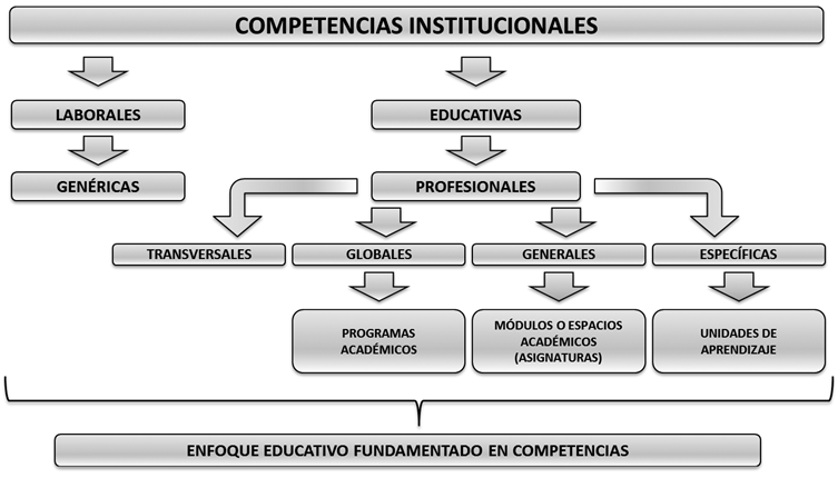 Despliegue de competencias institucionales.