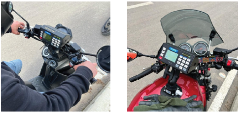 Instalación y ajuste del acelerómetro VC4000 en las motocicletas