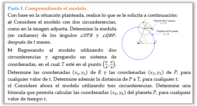 Figura 2. Tarea #3 – parte I de la situación de aprendizaje.