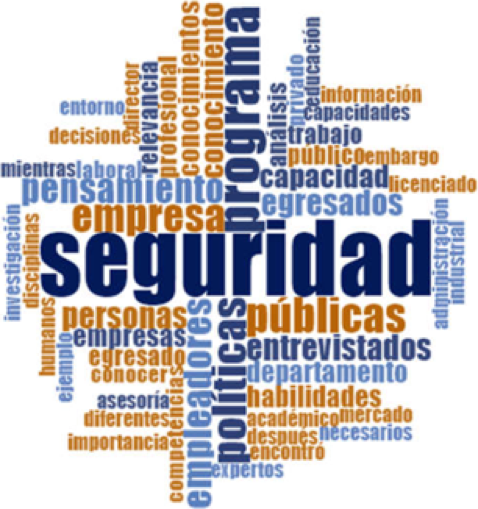 Nube de palabras: resultados de entrevistas realizadas a empleadores