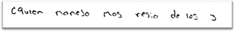 Problema matem�tico no solucionable generado por un estudiante.