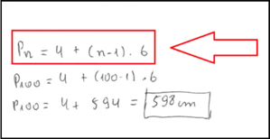 Padr�o matem�tico identificado pelo participante P3