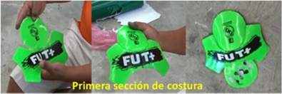 Proceso de costura realizado por secci�n