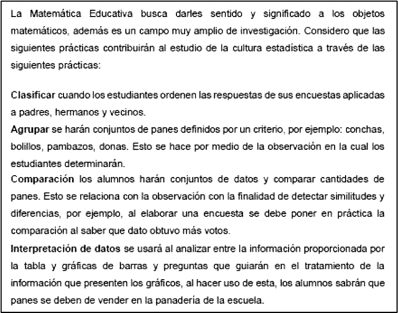 Establecimiento de pr�cticas del contexto situacional