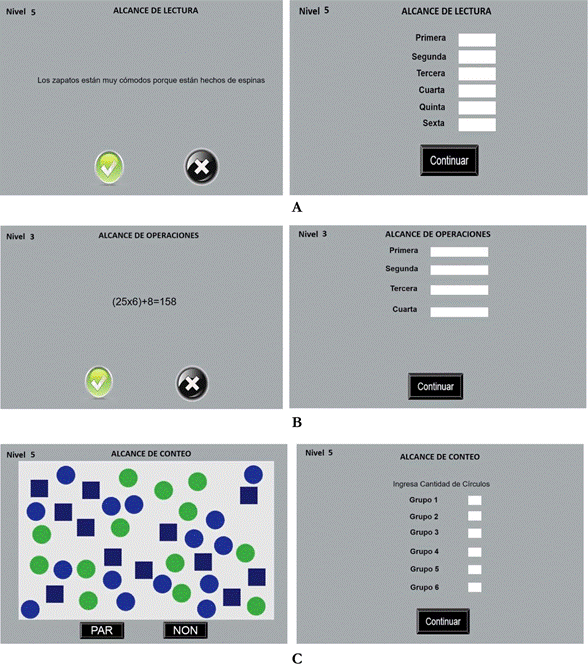 Ejemplo de tareas de alcance complejo (fases: procesamiento y recuperación)