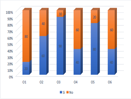 Diagnóstico de la organización, dirección y control.