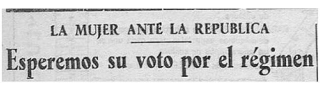 Recorte de prensa.