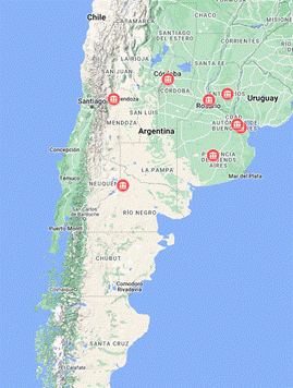 Universidades Argentinas donde se dicta el Profesorado en C. Social