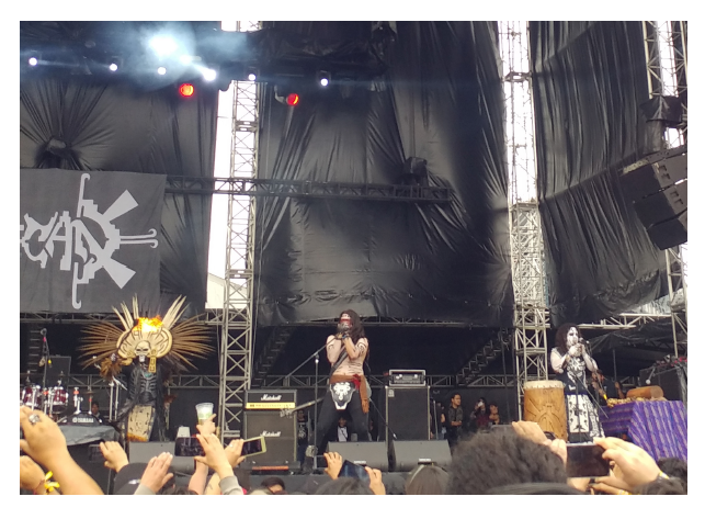 Cemican en vivo durante el Force Fest de 2018. Foto: Stephen Castillo.