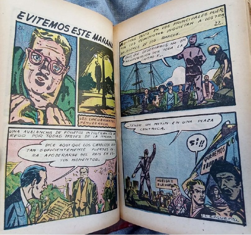 &ldquo;Evitemos este ma&ntilde;ana&rdquo;. 
							Chiquit&iacute;n, 422, 1953.
						