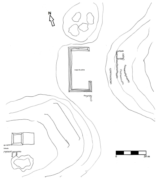 Croquis de Loma de los Indios