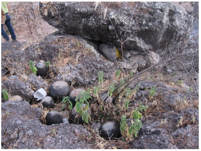 Los utensilios en los pe�ascos