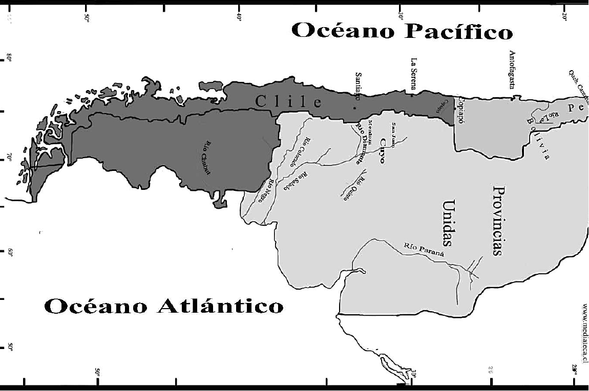 Capitan�a General de Chile-Virreinato del R�o de la Plata