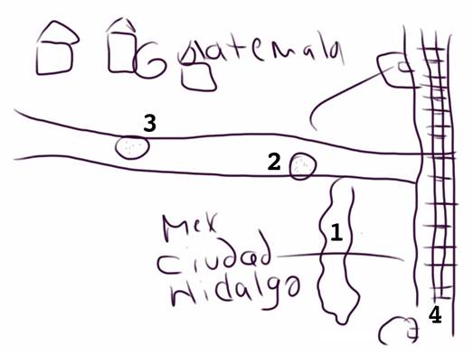 Cartograf&iacute;a social realizada por Carlos C.