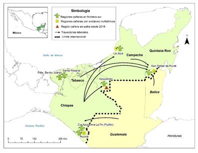 Región agroindustrial sureste y migraciones laborales