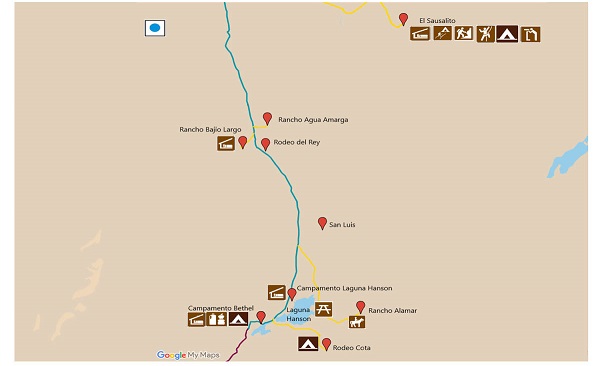 Tramo 3. El Topo-Laguna Hanson