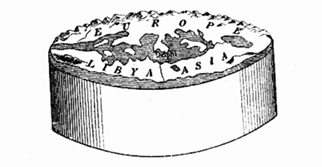 Anaximander&rsquo;s reconstruction of the world was realized by his successor Anaximenes. The known lands, Europe, Libya and Asia are circumscribed by the ocean, which represents a perfect circle