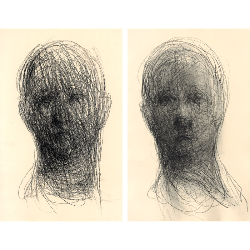 Octavio Irving Hernández. Santa Clara, Cuba, 1978. Lápiz s/papel. 2018.