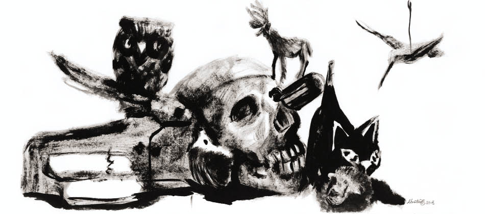 Christian Hern&aacute;ndez, tinta s/papel