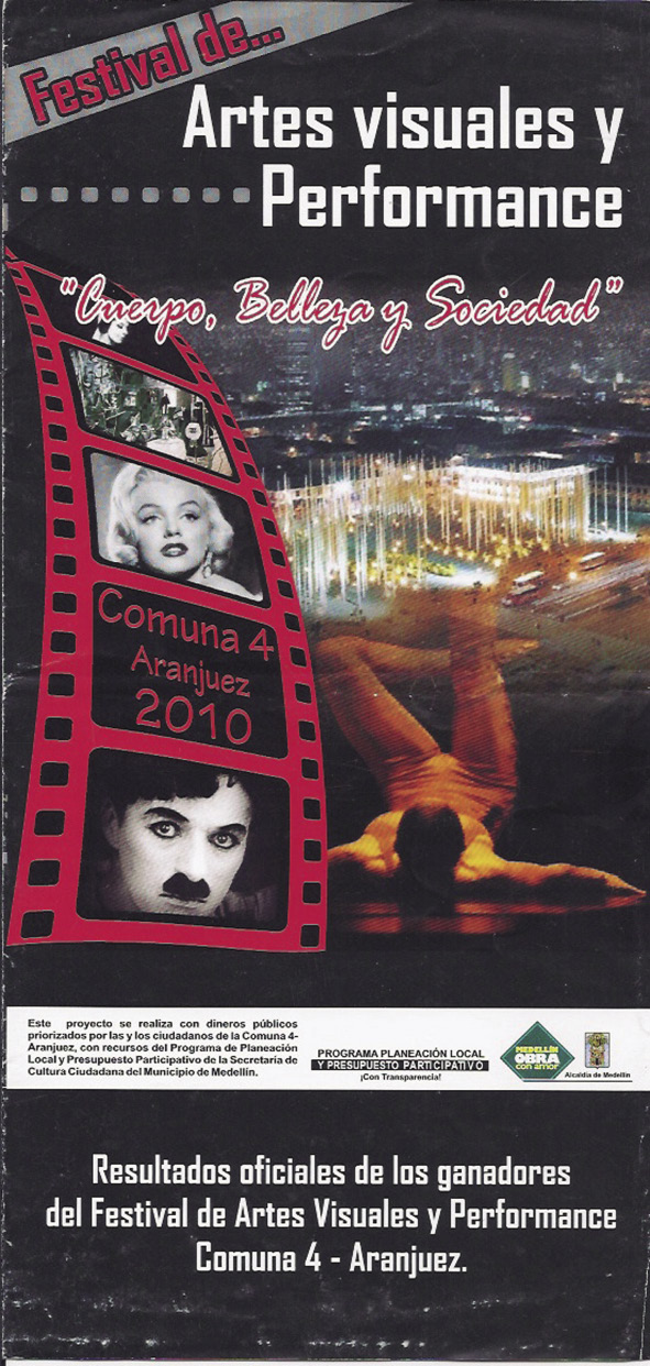 Cartel. Moravia, Medell&iacute;n, Colombia.