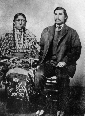 Cheyenne George Brent and
wife Magpie