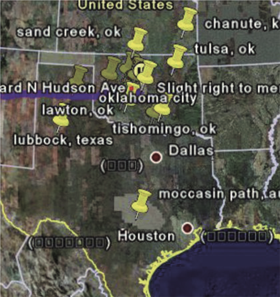 Signi cance density map