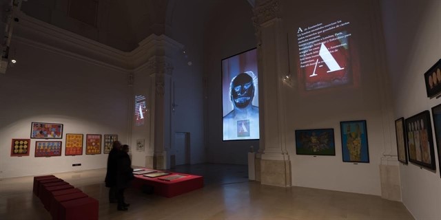 Vista de la exposición Body parts, 2017.