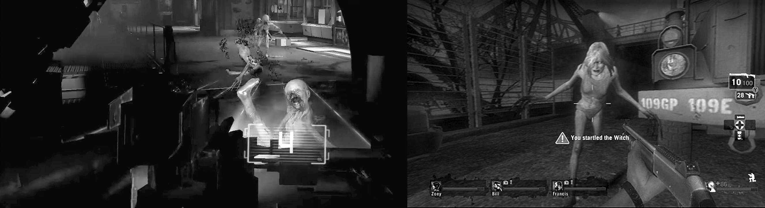 The Pack - Deadspace                       :                            The witch - Left 4 dead