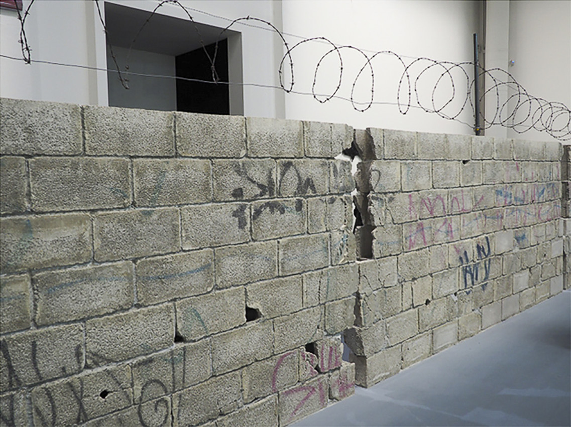 Muro Ciudad Jurez. Teresa Margolles (2010).