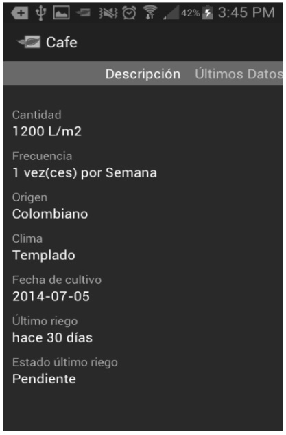 Paneles de navegación aplicación móvil