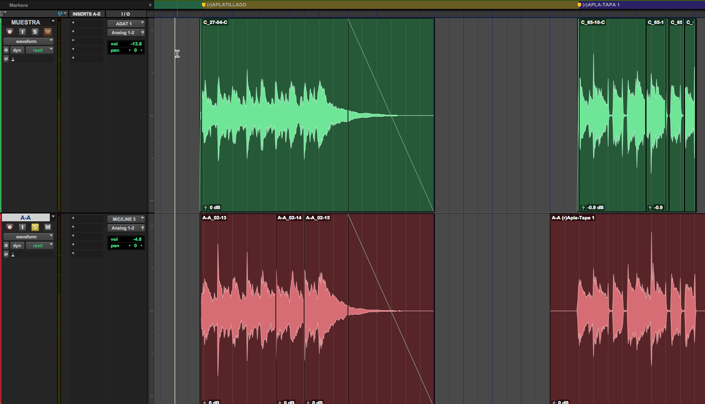 Track de referencia. C (do mayor)