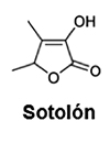 Estructura química de sotolón