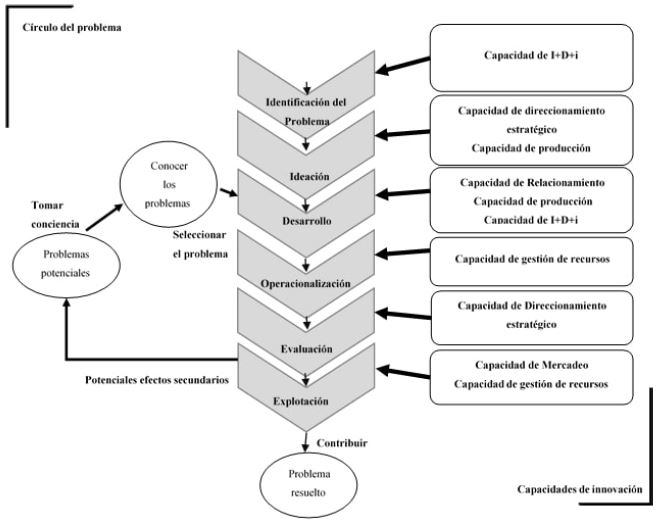 Capacidades de innovaci&oacute;n al servicio del proceso de innovaci&oacute;n