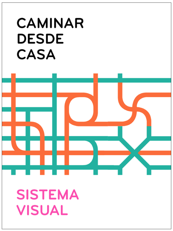 Sistema de identidad visual para “Caminar desde casa”