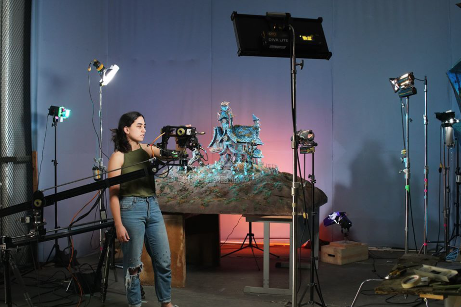 Irene Melis animating