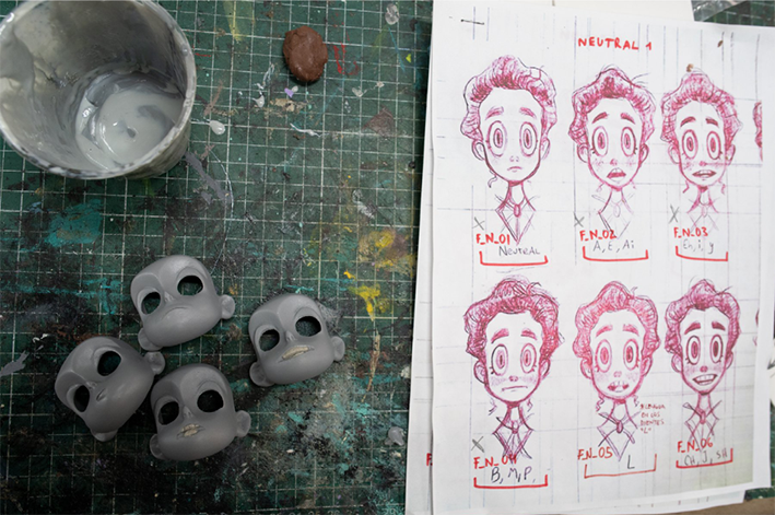 Face expressions design