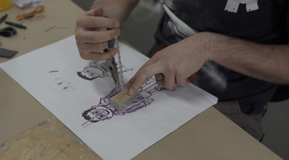 Designing the body for the puppet