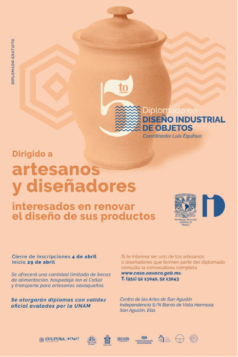 Cartel del 5 Diplomado en Diseo Industrial de Objetos