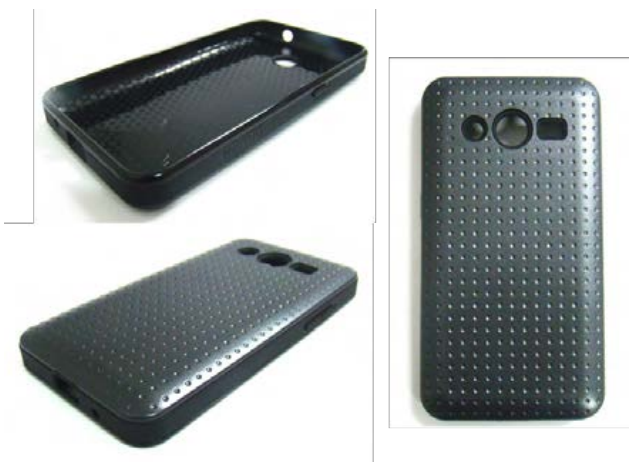 Estuche plstico protector para Smartphone utilizado como base para el rediseo usando herramientas de D+E