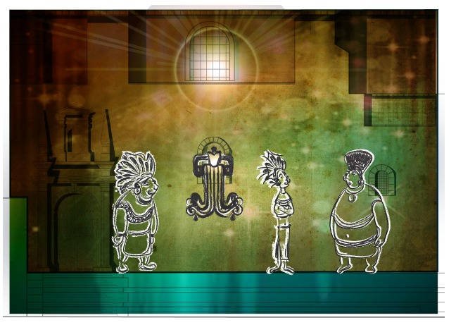 Cuadro 4, las divinidades.