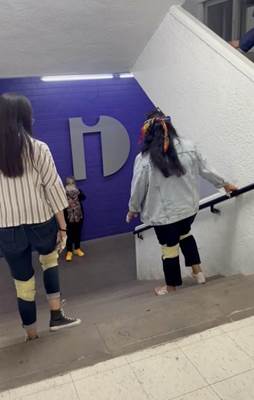 Actividad con el Aging suit. 