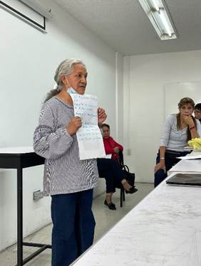 Presentacin de las historias de vida de las personas mayores. 